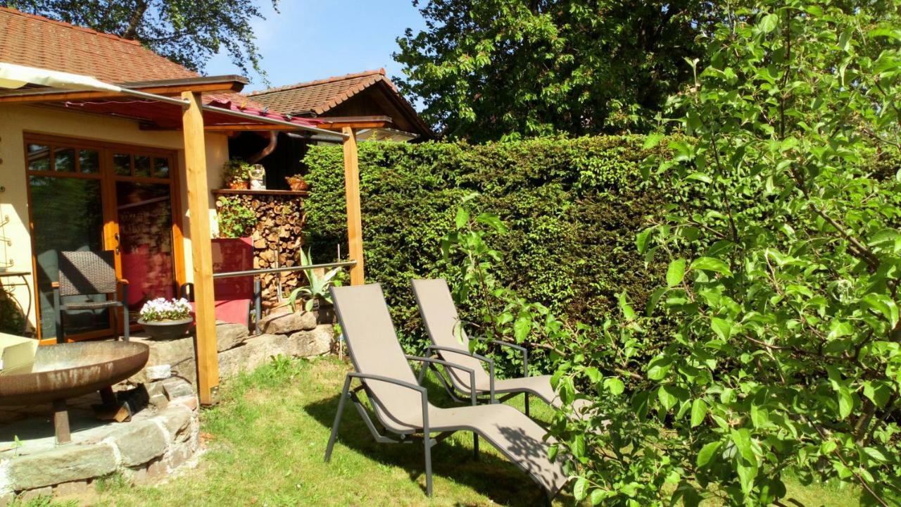Apartment Mit Gartenblick Eckersdorf Экстерьер фото